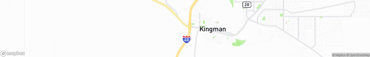 Kingman, Arizona - map