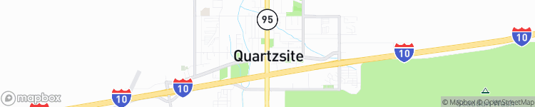 Quartzsite - map