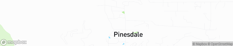 Pinesdale - map