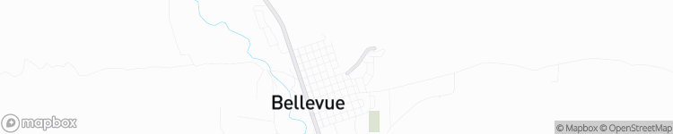 Bellevue - map