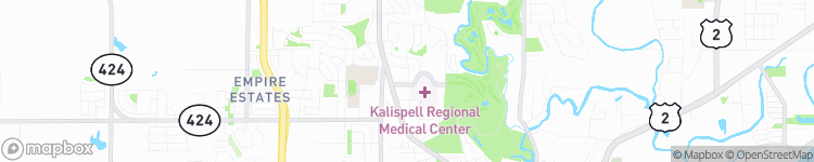 Kalispell - map
