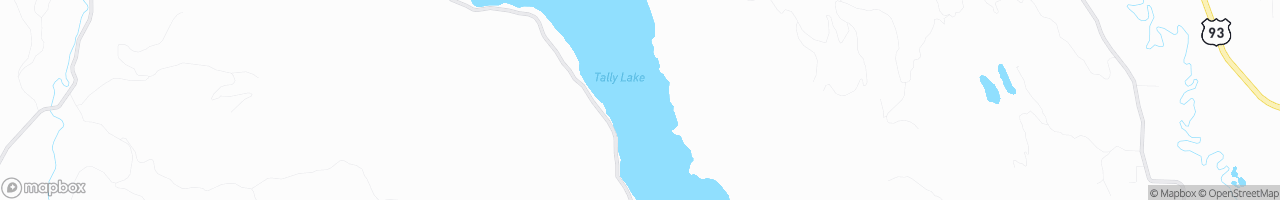 Tally Lake Campground - map