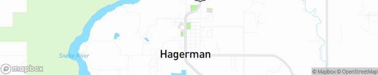 Hagerman - map