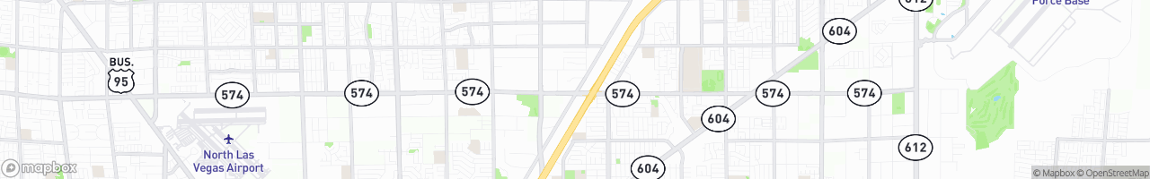 Morton's Truck Stop - map