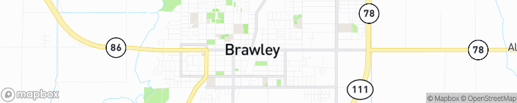 Brawley - map