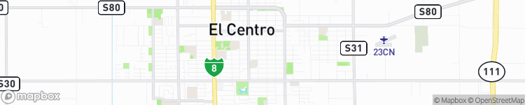 El Centro - map