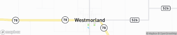 Westmorland - map