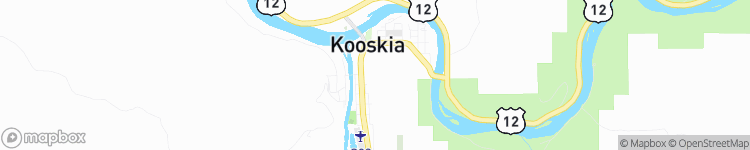 Kooskia - map