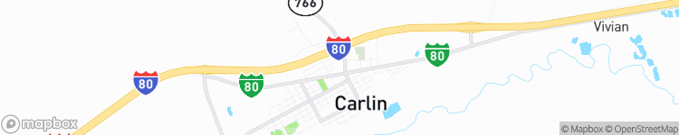 Carlin - map
