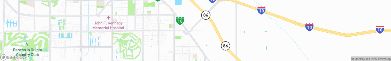 Coachella Greenery - map