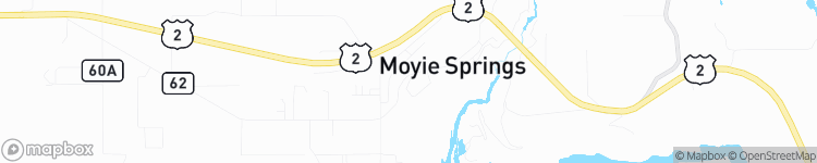 Moyie Springs - map