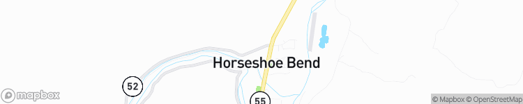 Horseshoe Bend - map
