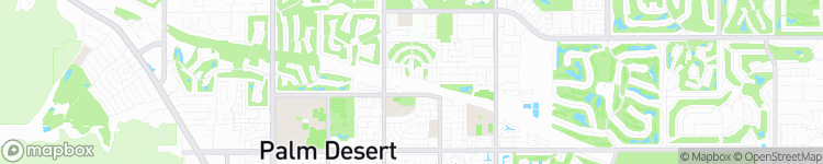 Palm Desert - map