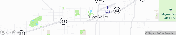 Yucca Valley - map