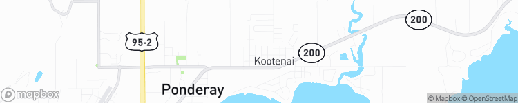 Kootenai - map