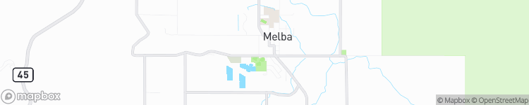 Melba - map
