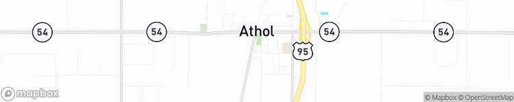 Athol - map