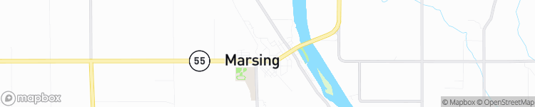 Marsing - map