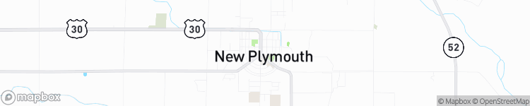 New Plymouth - map