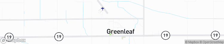 Greenleaf - map