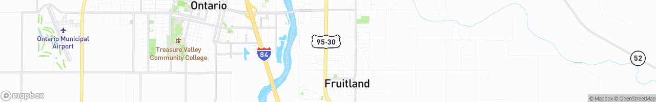 Maverik Fruitland 425 - map