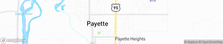 Payette - map