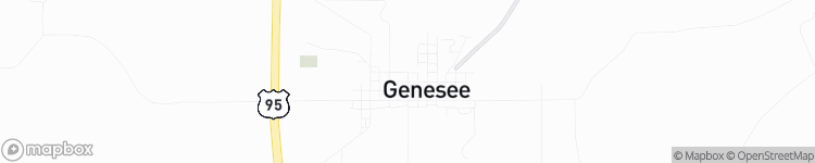 Genesee - map