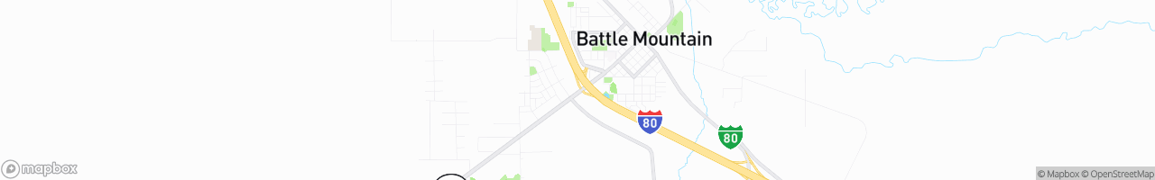 Maverik Battle Mountain - map