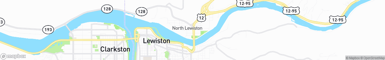 North Lewiston Dynamart (Texaco) - map