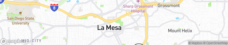 La Mesa - map