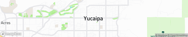 Yucaipa - map