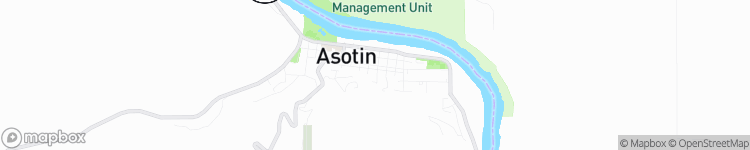 Asotin - map