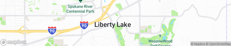 Liberty Lake - map