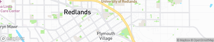 Redlands - map