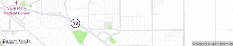 Apple Valley - map