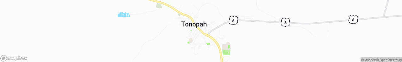 Tonopah Shell - map