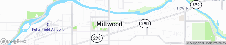 Millwood - map