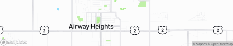 Airway Heights - map