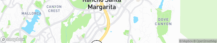 Rancho Santa Margarita - map