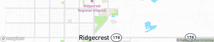 Ridgecrest - map