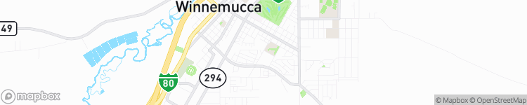 Winnemucca - map