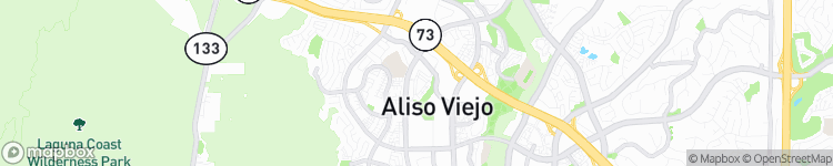 Aliso Viejo - map