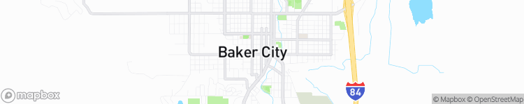 Baker City - map