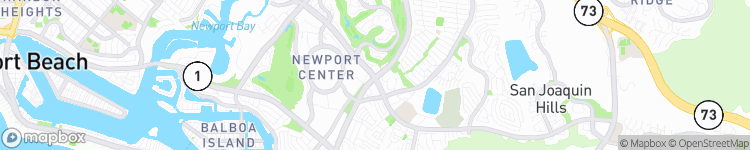Newport Beach - map