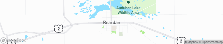 Reardan - map