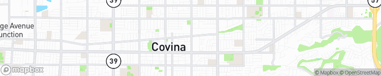 Covina - map
