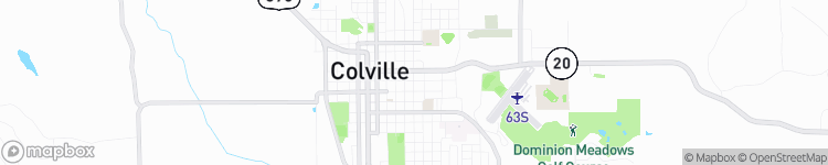 Colville - map