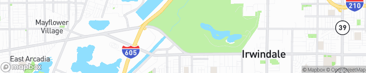 Irwindale - map
