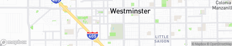 Westminster - map