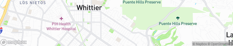 Whittier - map